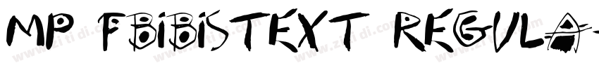 MP FBIbisText Regula字体转换